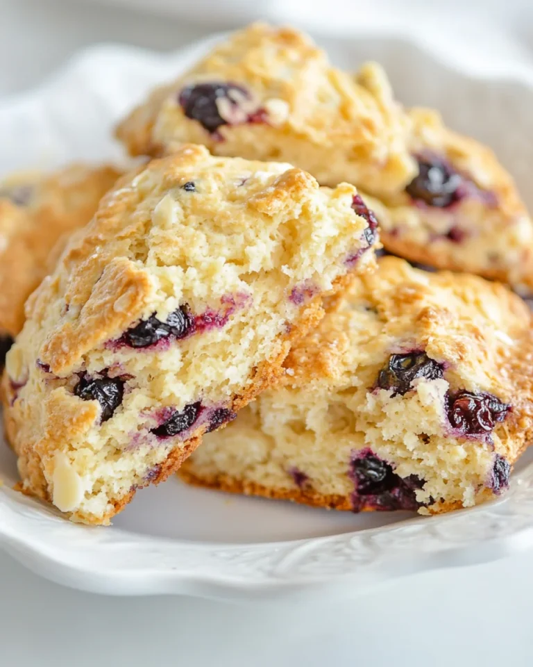 Perfect Homemade Blueberry Scones Recipe