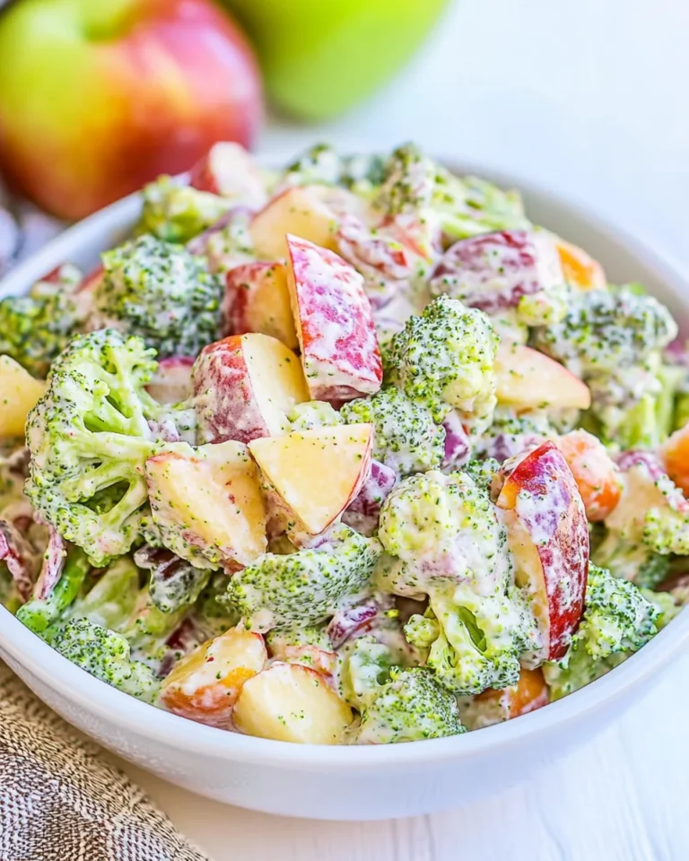 Fresh Broccoli Apple Salad Recipe