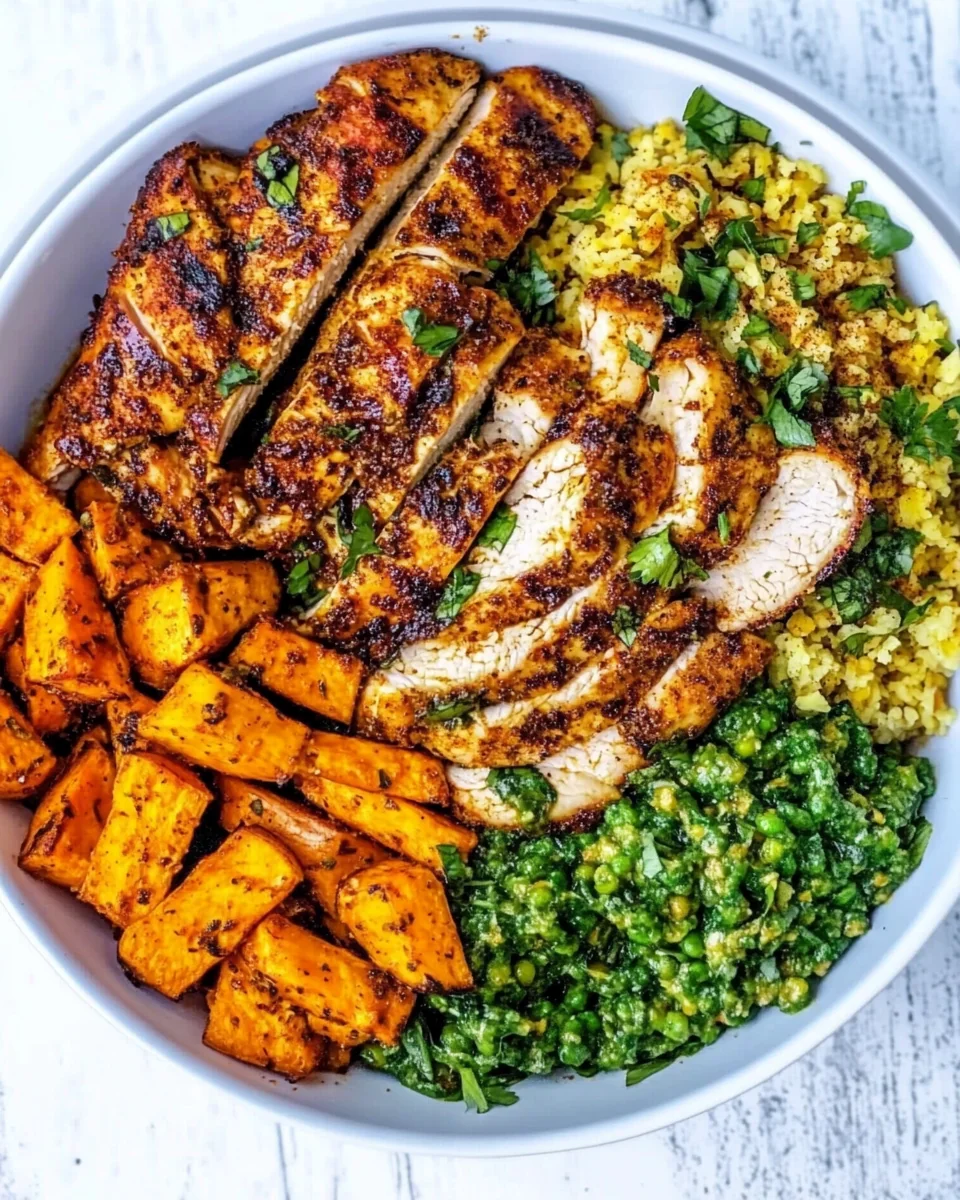 Cajun Chicken Sweet Potato Bowls for a Cozy Night - additional image