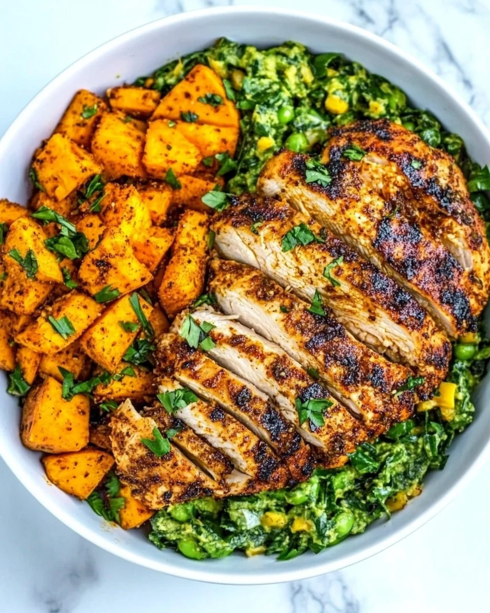 Cajun Chicken Sweet Potato Bowls for a Cozy Night - additional image