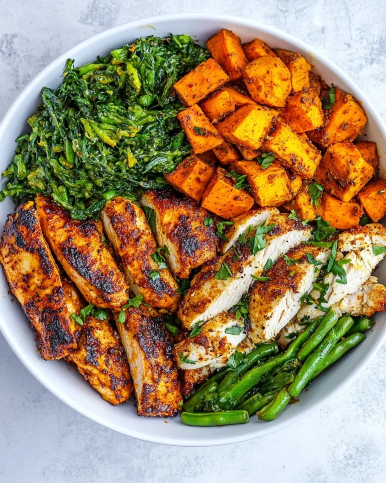 Cajun Chicken Sweet Potato Bowls for a Cozy Night