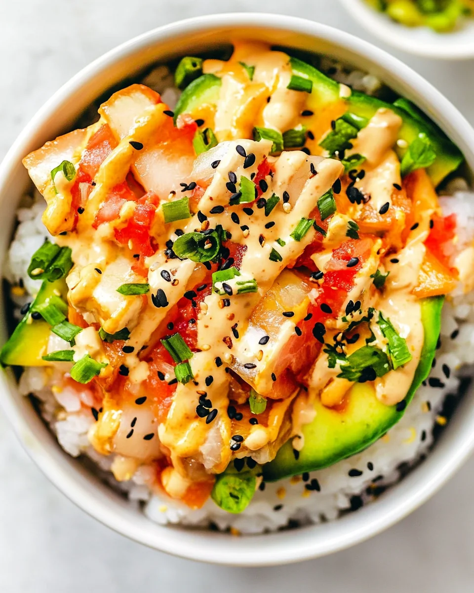 Simple California Roll Bowls With Fresh Ingredients - additional image