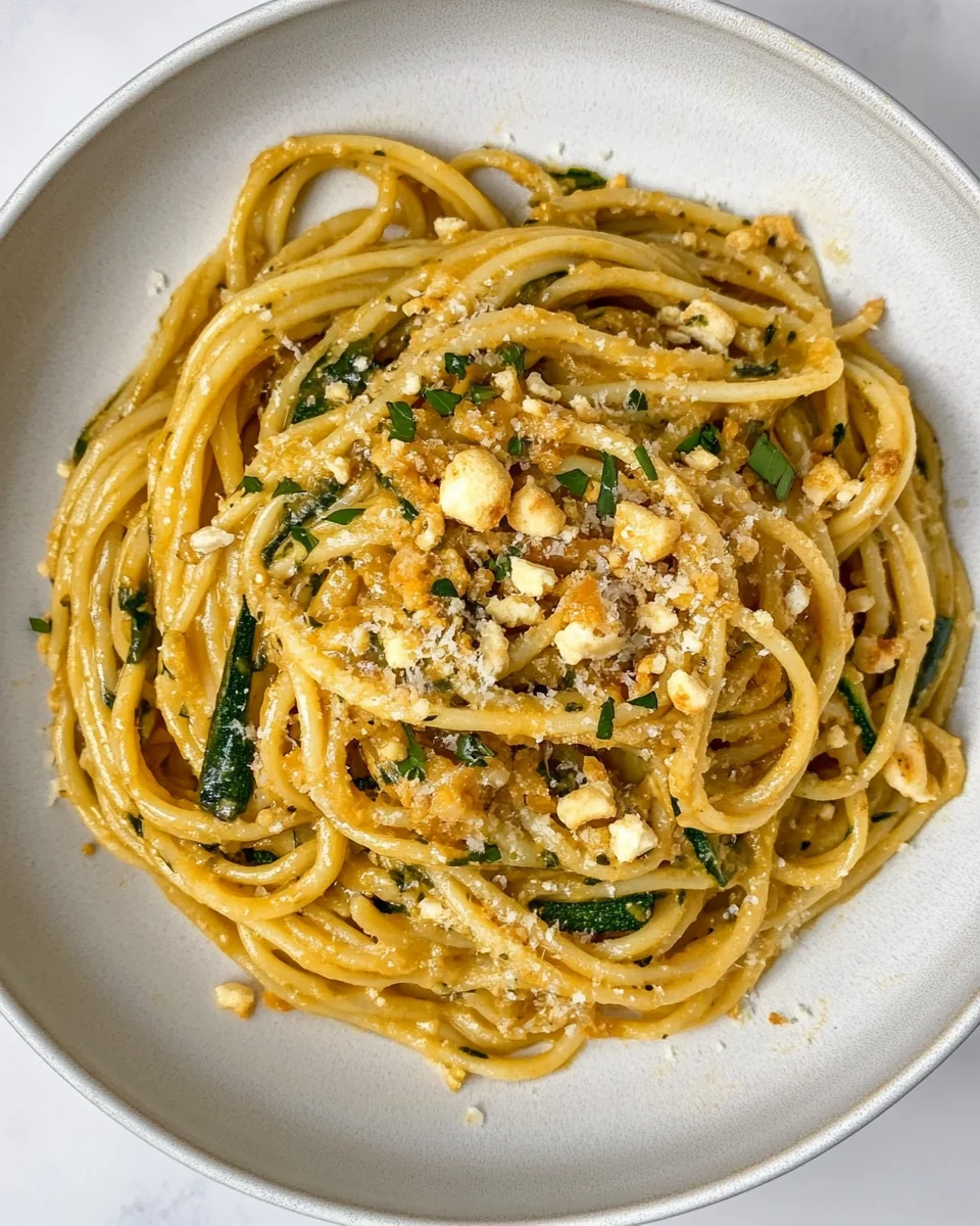 Savory Caramelized Courgette Pasta Made From Scratch - additional image