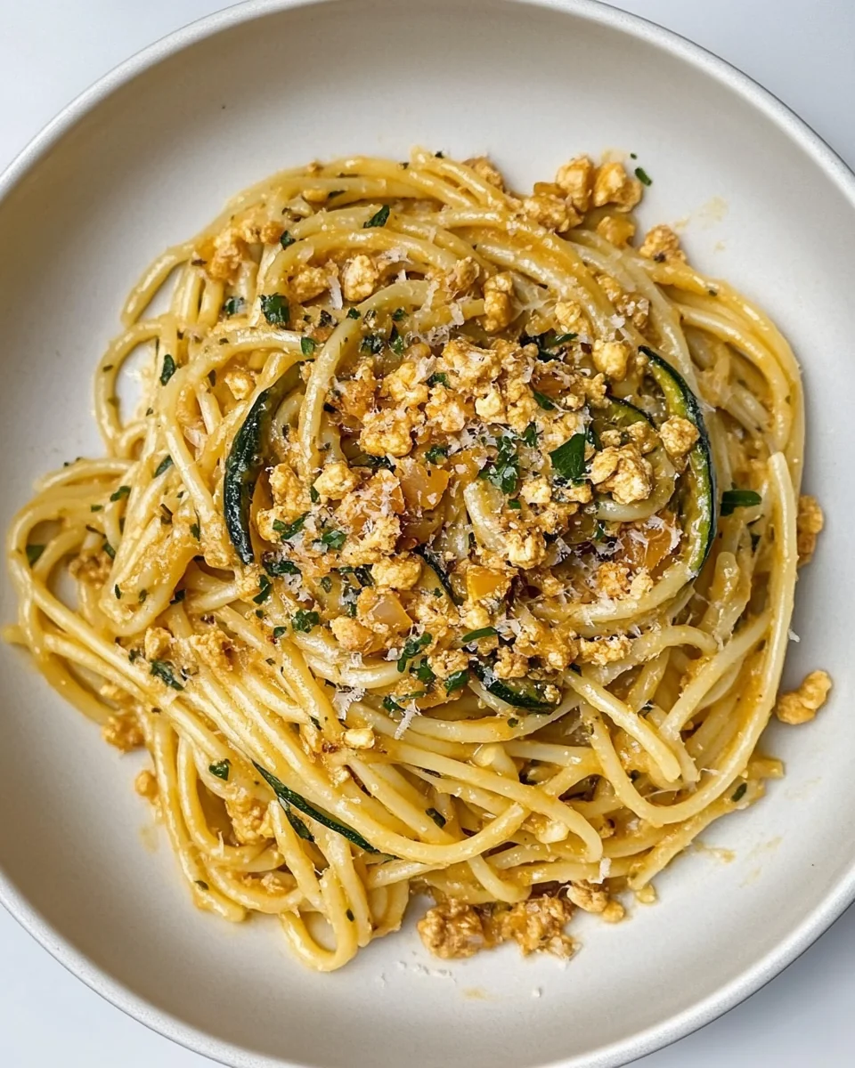 Savory Caramelized Courgette Pasta Made From Scratch - additional image