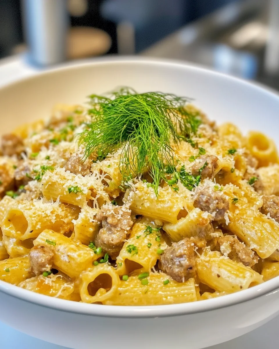 Savory Caramelized Fennel and Sausage Pasta Recipe - additional image