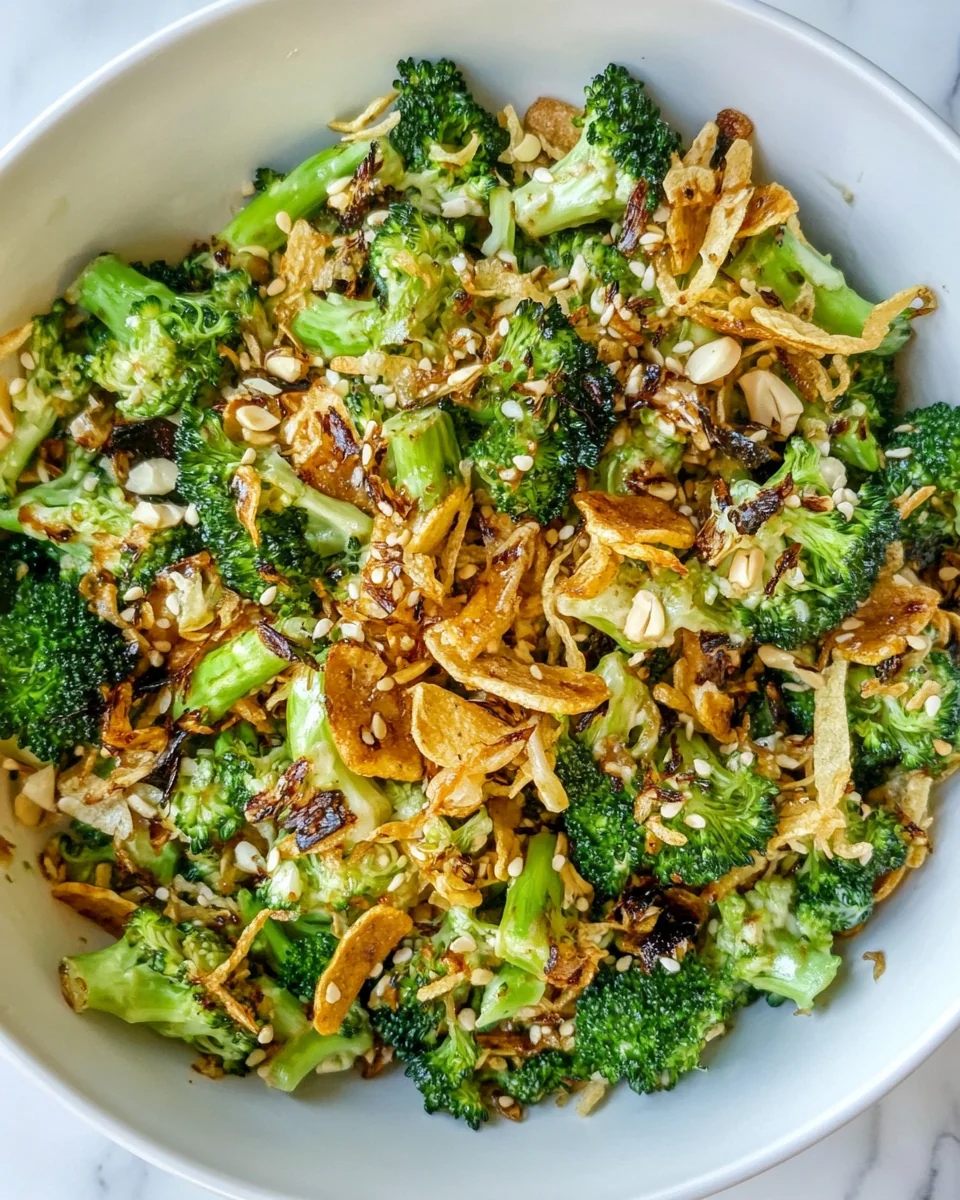 Crispy Noodle Salad with Charred Broccoli and Fresh Flavors - additional image