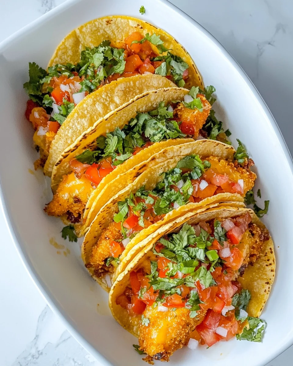 Cheesy Chipotle Chicken Tacos with a Crispy Crust - additional image