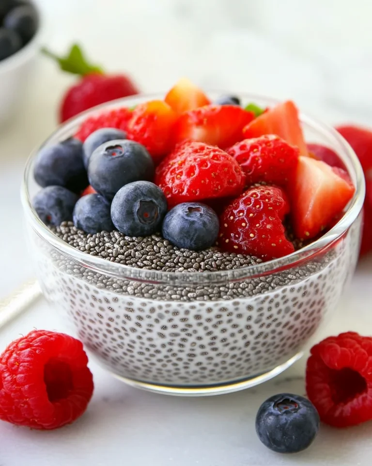 Delicious Homemade Chia Seed Pudding