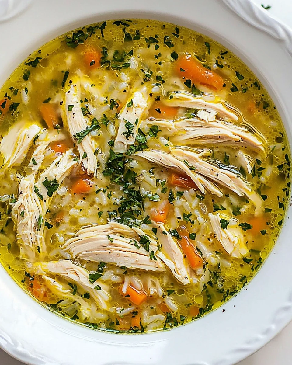 Homemade Chicken And Rice Soup Recipe For Cozy Nights - additional image