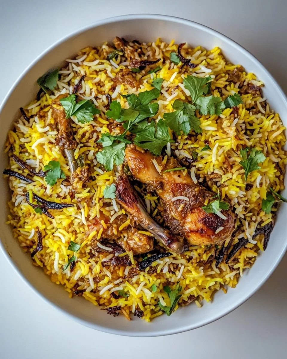 Delicious Homemade Chicken Biryani for a Cozy Night - additional image