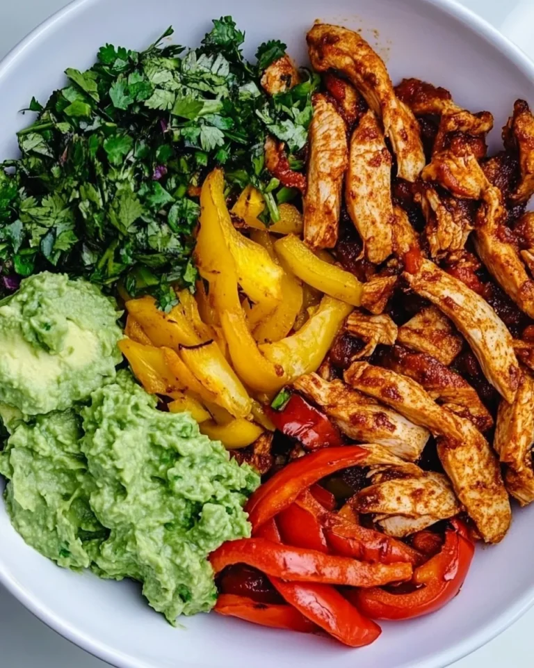 Simple Chicken Fajita Bowls for a Quick and Easy Dinner