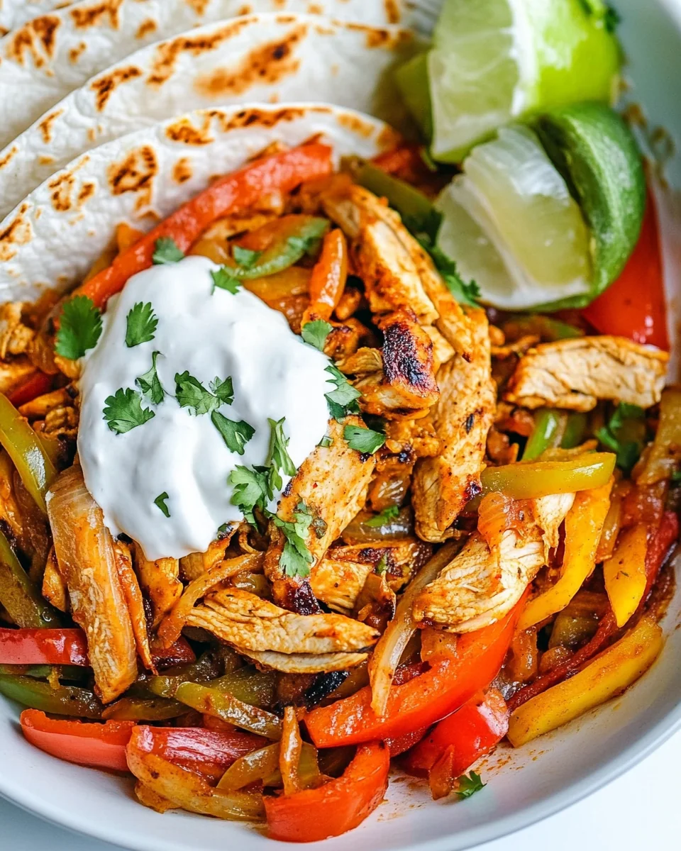 Simple Homemade Chicken Fajitas Recipe - additional image