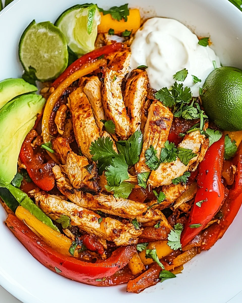 Simple Homemade Chicken Fajitas Recipe - additional image