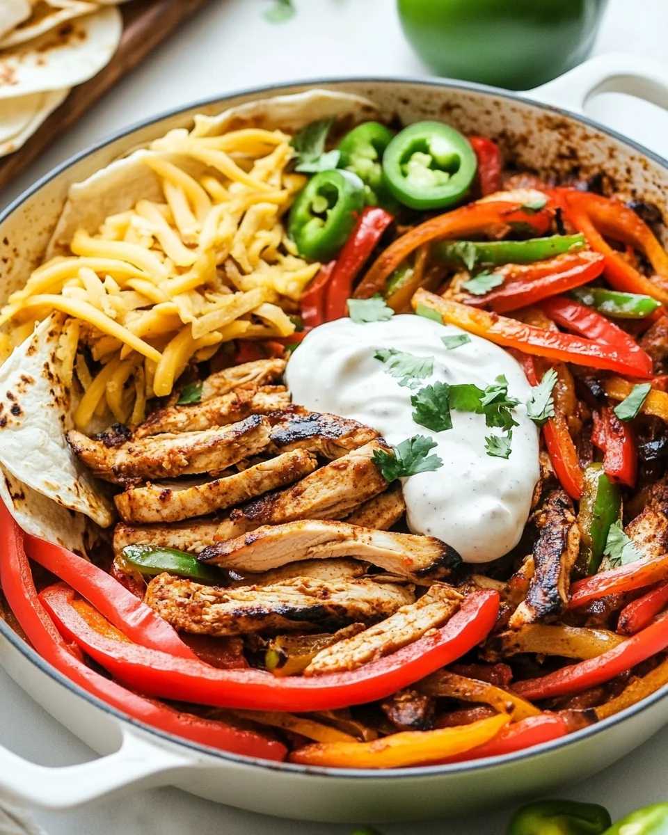 Simple Homemade Chicken Fajitas Recipe - additional image