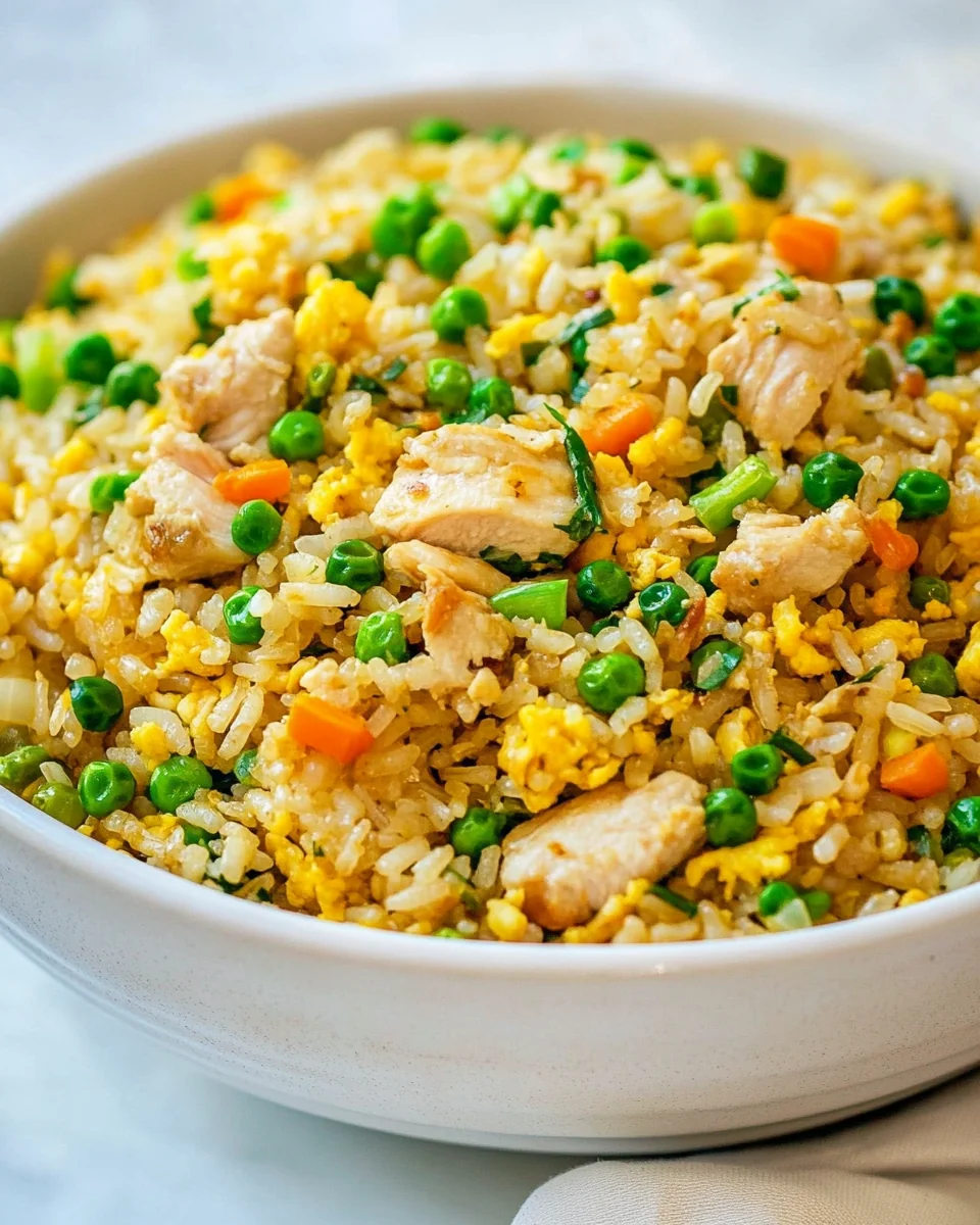 Simple Chicken Fried Rice Recipe - additional image