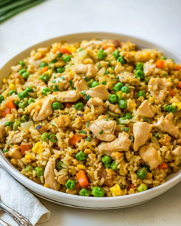 Simple Chicken Fried Rice Recipe