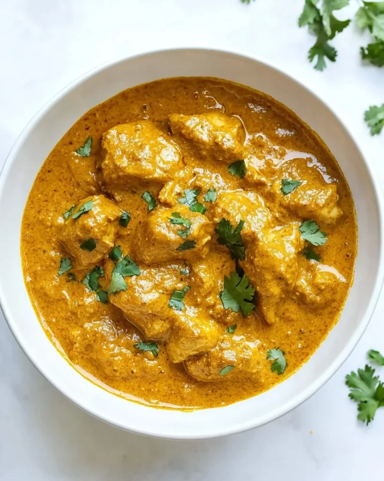 Delicious Homemade Chicken Korma