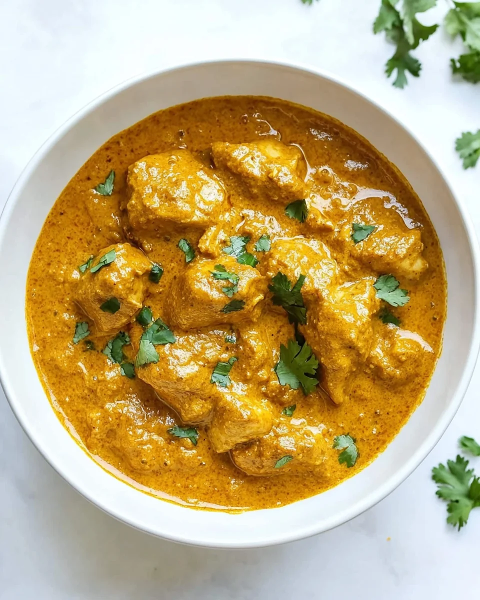 Delicious Homemade Chicken Korma