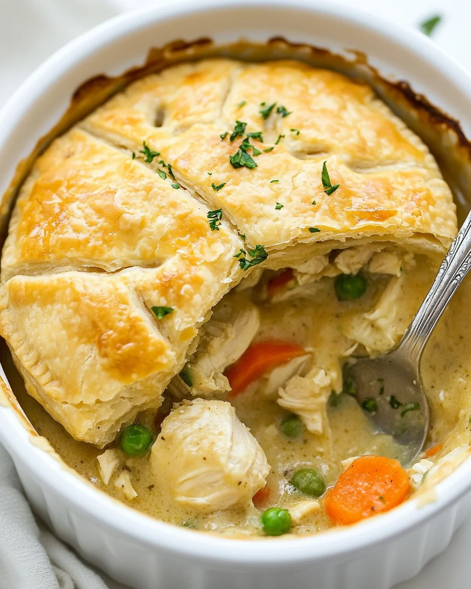 Homemade Chicken Pot Pie Casserole For Cozy Nights - additional image