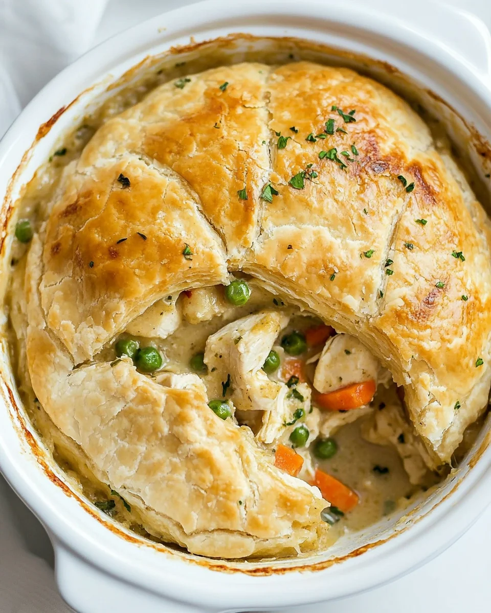 Homemade Chicken Pot Pie Casserole For Cozy Nights - additional image