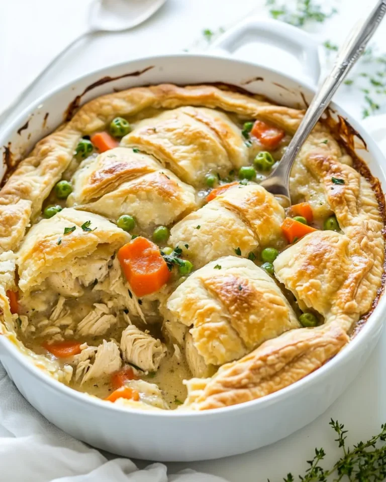 Homemade Chicken Pot Pie Casserole For Cozy Nights