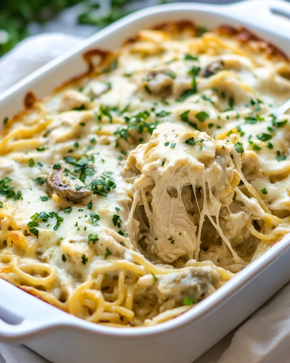 Classic Chicken Tetrazzini Recipe Made From Scratch - additional image