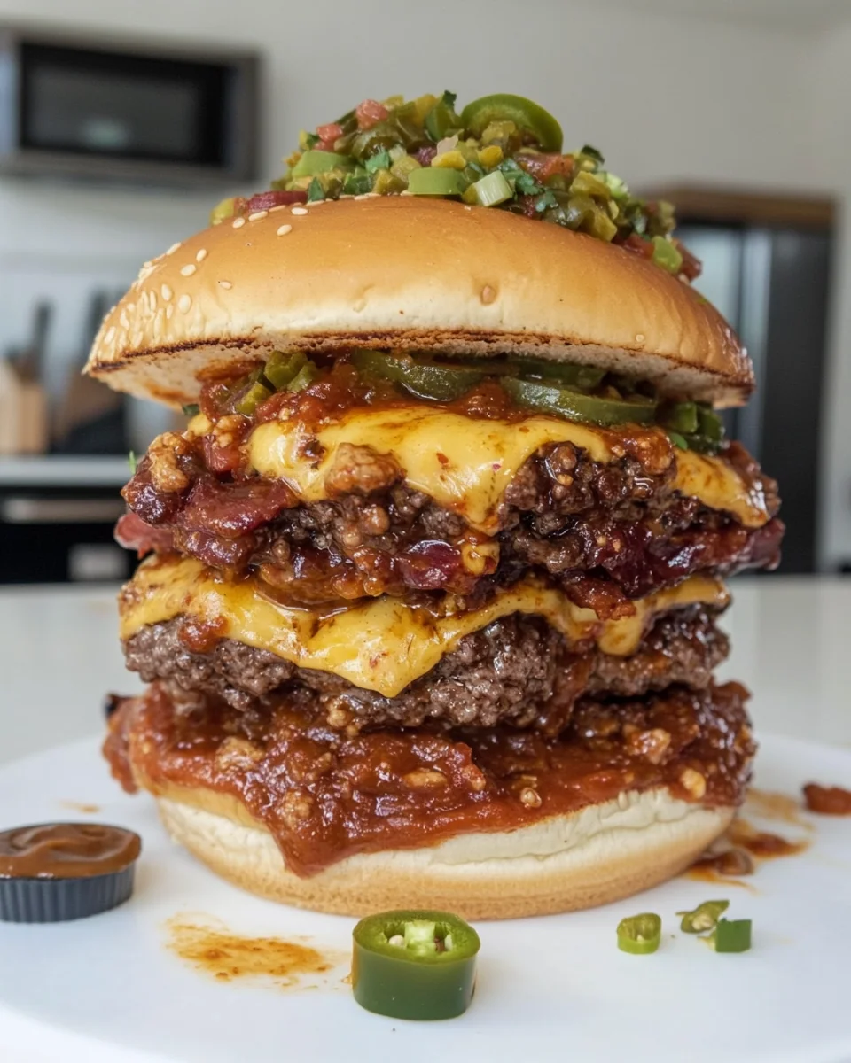 Perfect Homemade Chilli Cheeseburger - additional image