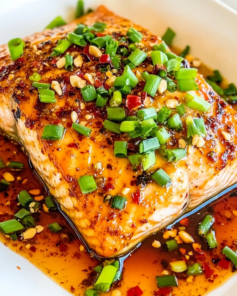 Chili Crisp Butter Salmon: A Flavorful and Juicy Delight - additional image