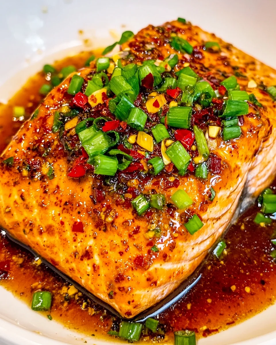 Chili Crisp Butter Salmon: A Flavorful and Juicy Delight - additional image