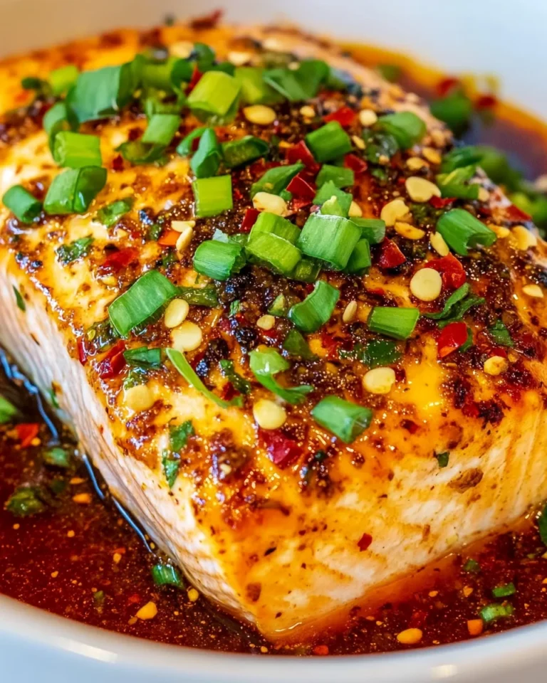 Chili Crisp Butter Salmon: A Flavorful and Juicy Delight