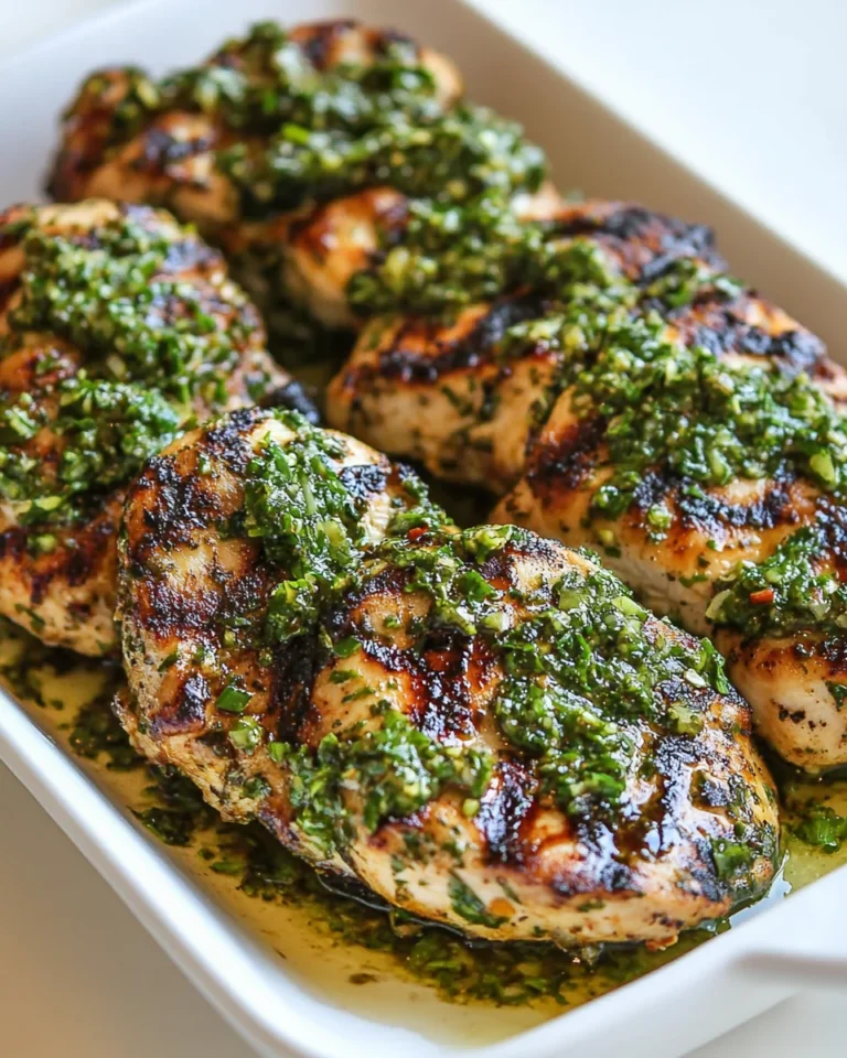 Savory Chimichurri Chicken Recipe