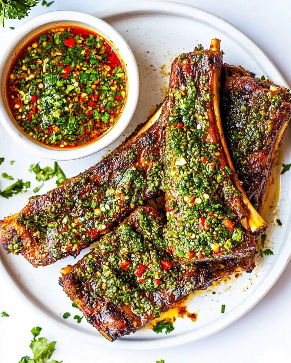 Savory Chimichurri Ribs for a Flavorful Feast - additional image