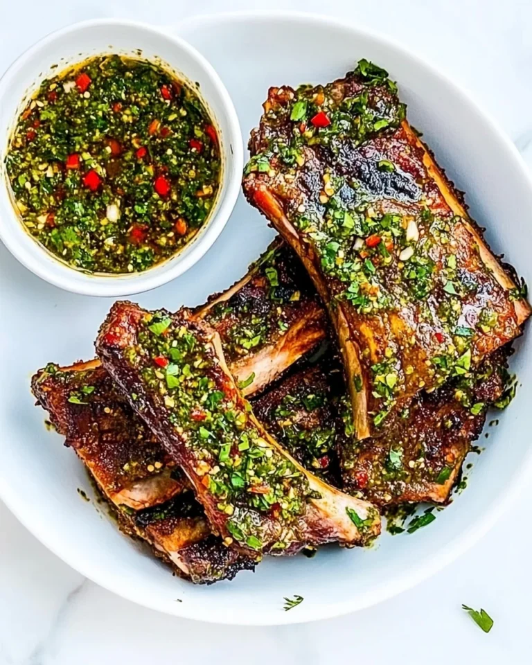 Savory Chimichurri Ribs for a Flavorful Feast