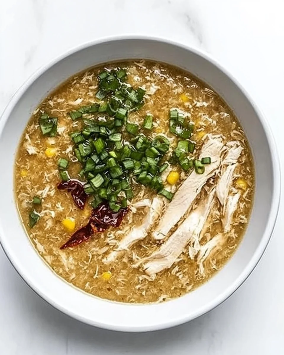 Simple Chinese Chicken and Sweetcorn Soup - additional image