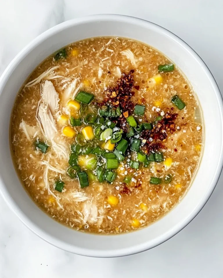 Simple Chinese Chicken and Sweetcorn Soup