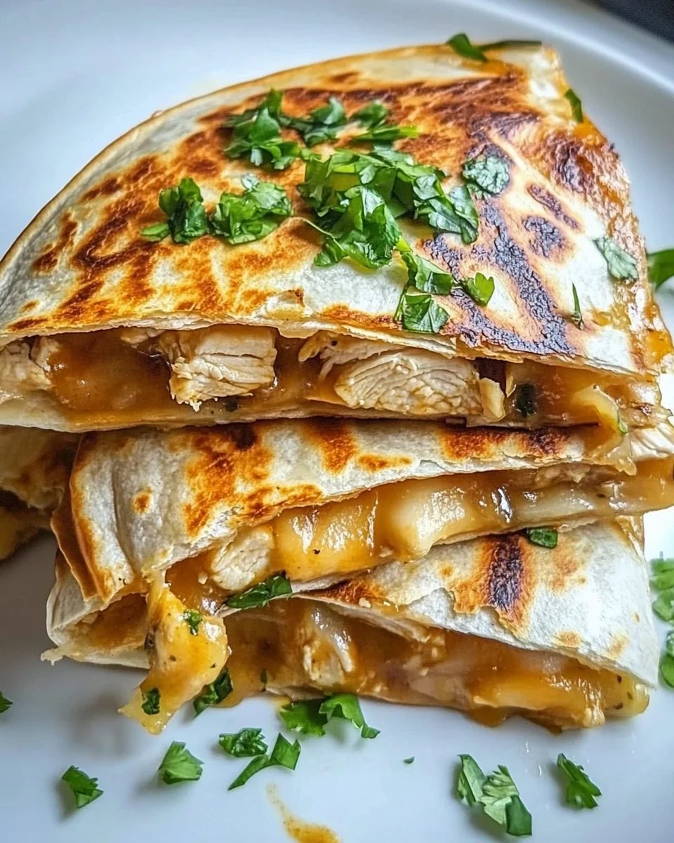 Simple Chipotle BBQ Chicken Quesadillas - additional image