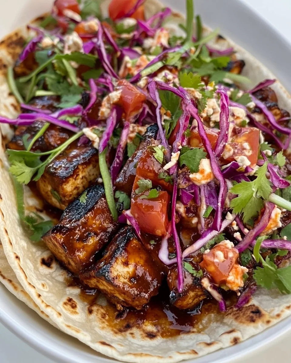 Simple Chipotle Tofu Tacos - additional image