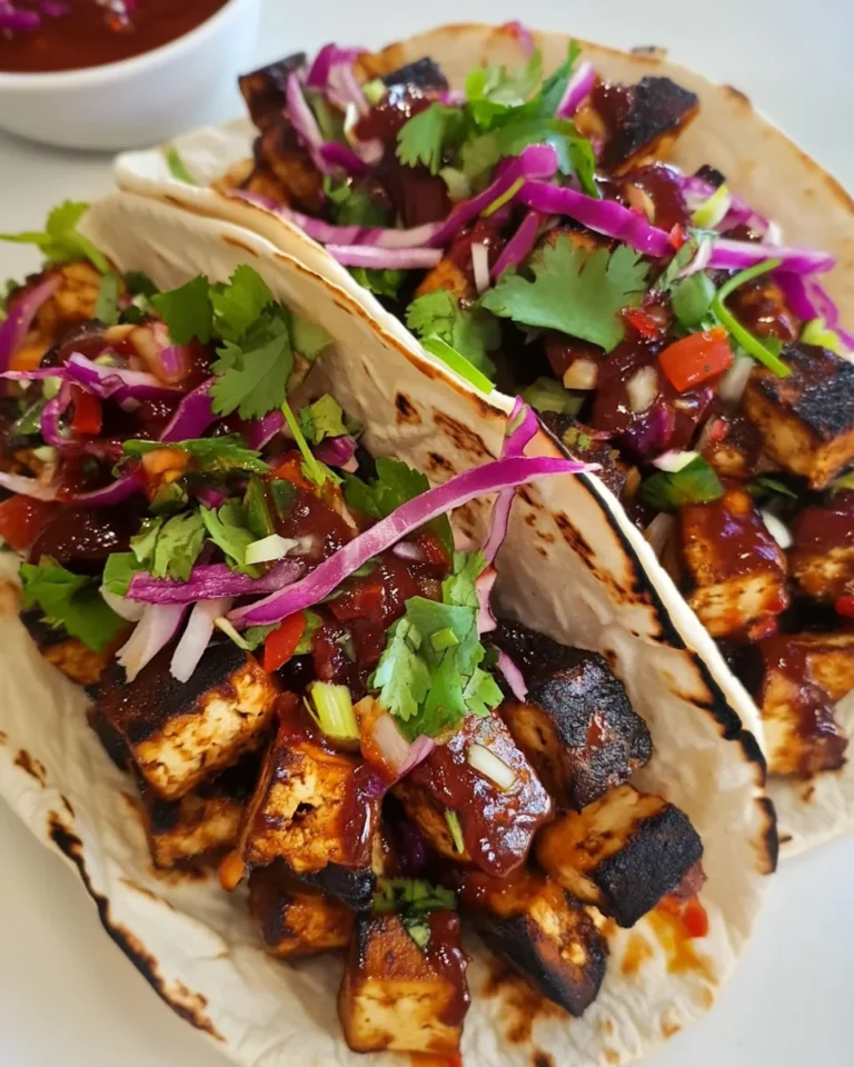 Simple Chipotle Tofu Tacos