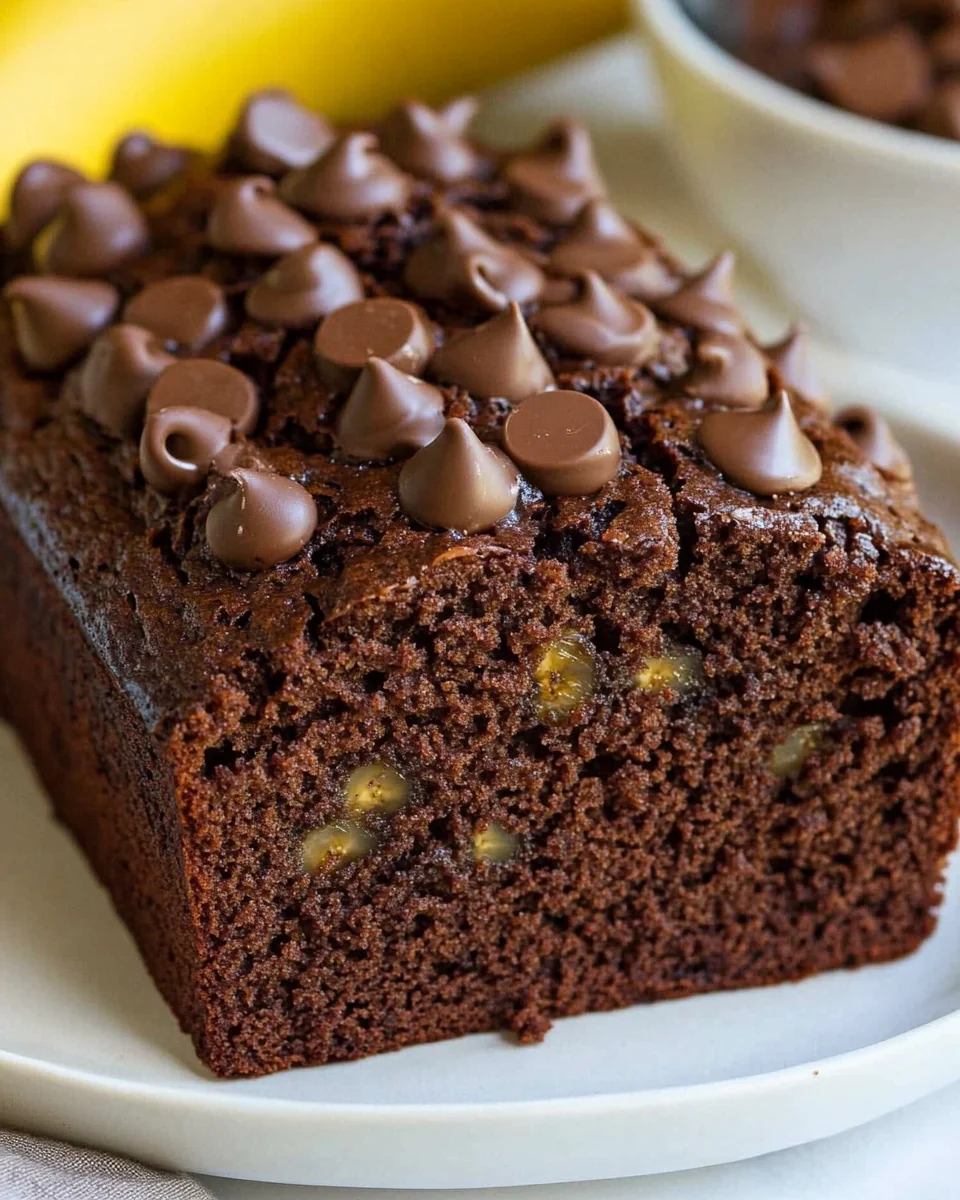 Delicious Homemade Chocolate Banana Bread Recipe - additional image