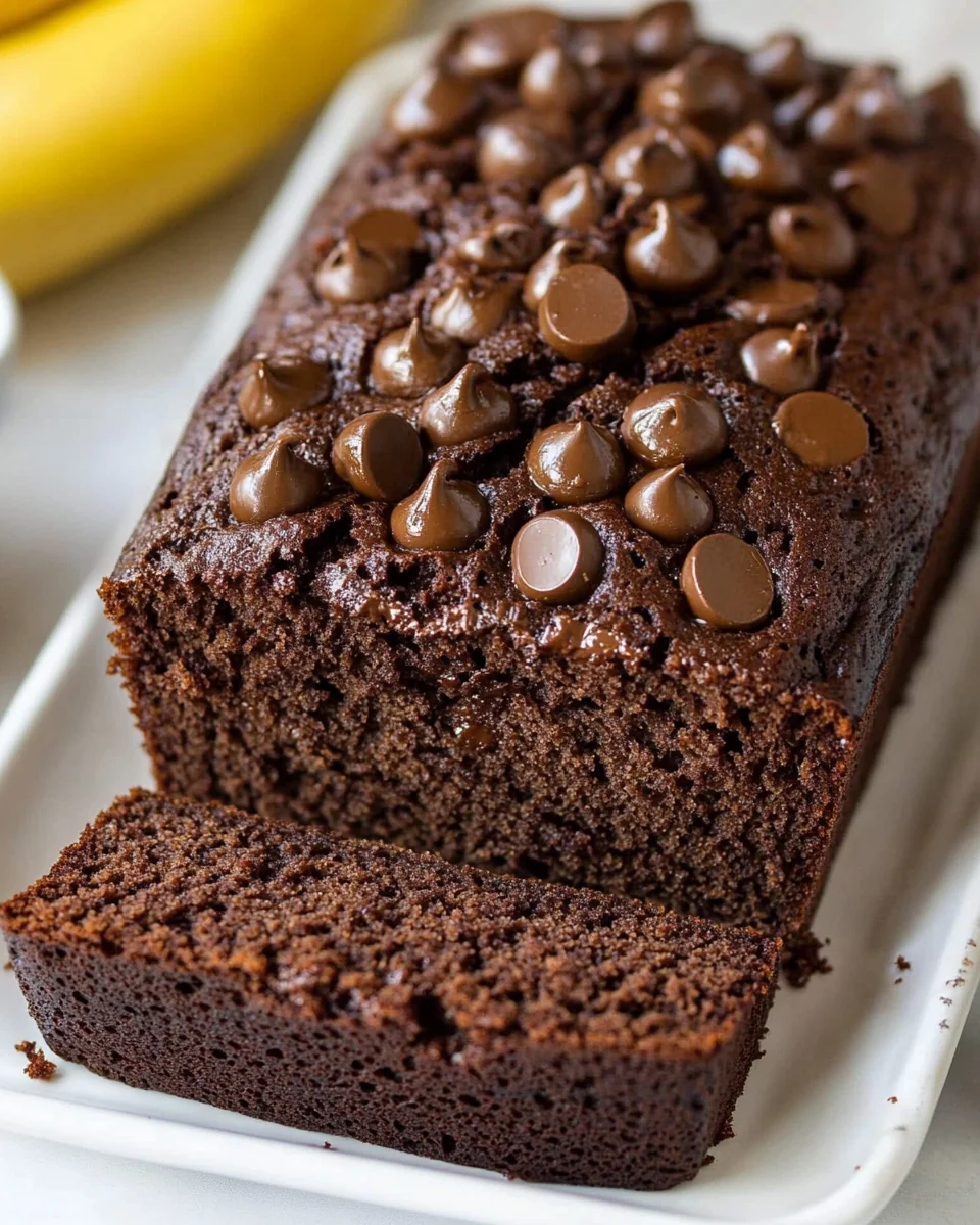 Delicious Homemade Chocolate Banana Bread Recipe - additional image