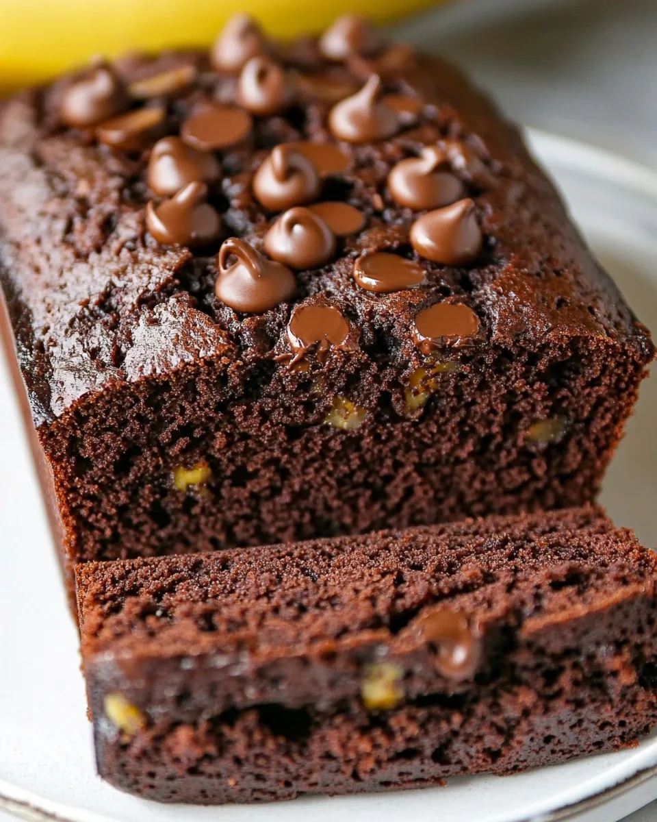 Delicious Homemade Chocolate Banana Bread Recipe - additional image