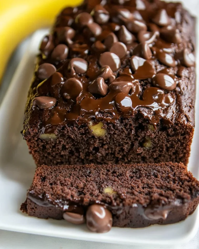 Delicious Homemade Chocolate Banana Bread Recipe