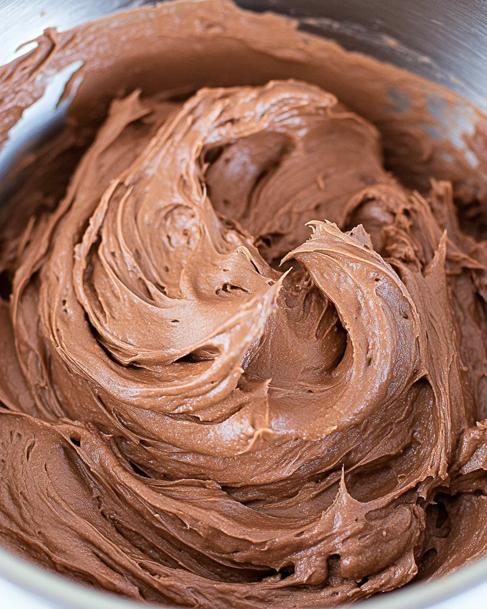 Delicious Homemade Chocolate Buttercream Frosting - additional image
