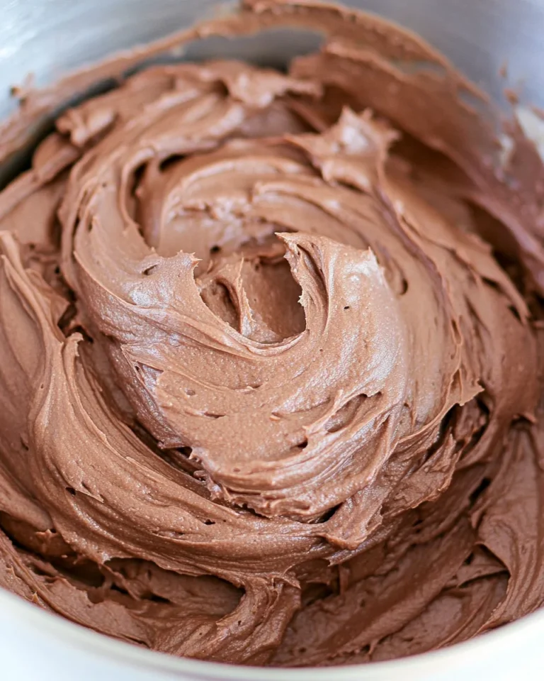 Delicious Homemade Chocolate Buttercream Frosting
