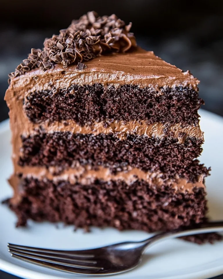 Perfect Homemade Chocolate Cake Recipe
