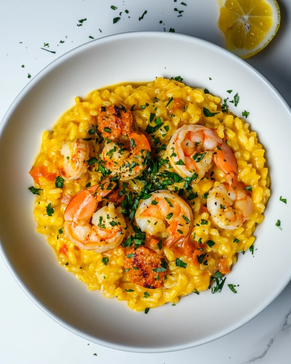 Simple Chorizo Prawn Risotto For A Cozy Night In - additional image