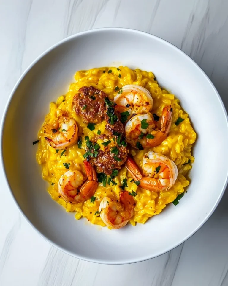 Simple Chorizo Prawn Risotto For A Cozy Night In