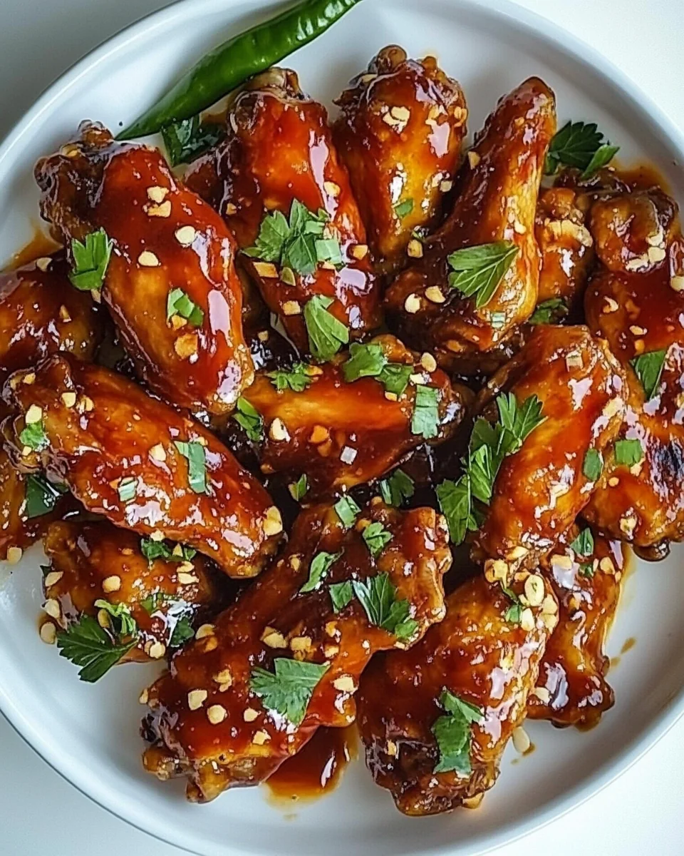 Festive Homemade Chicken Wings - additional image