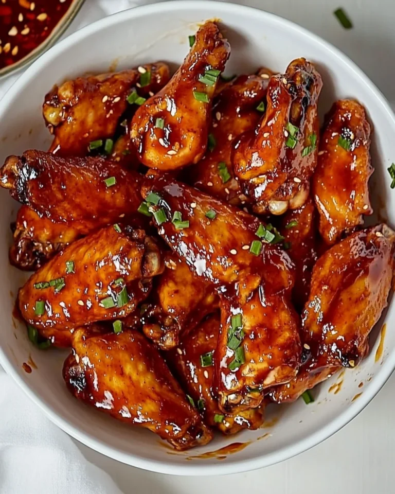Festive Homemade Chicken Wings