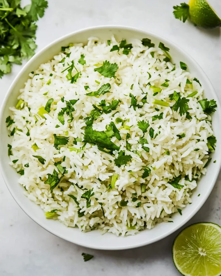 Simple Cilantro Lime Rice Recipe